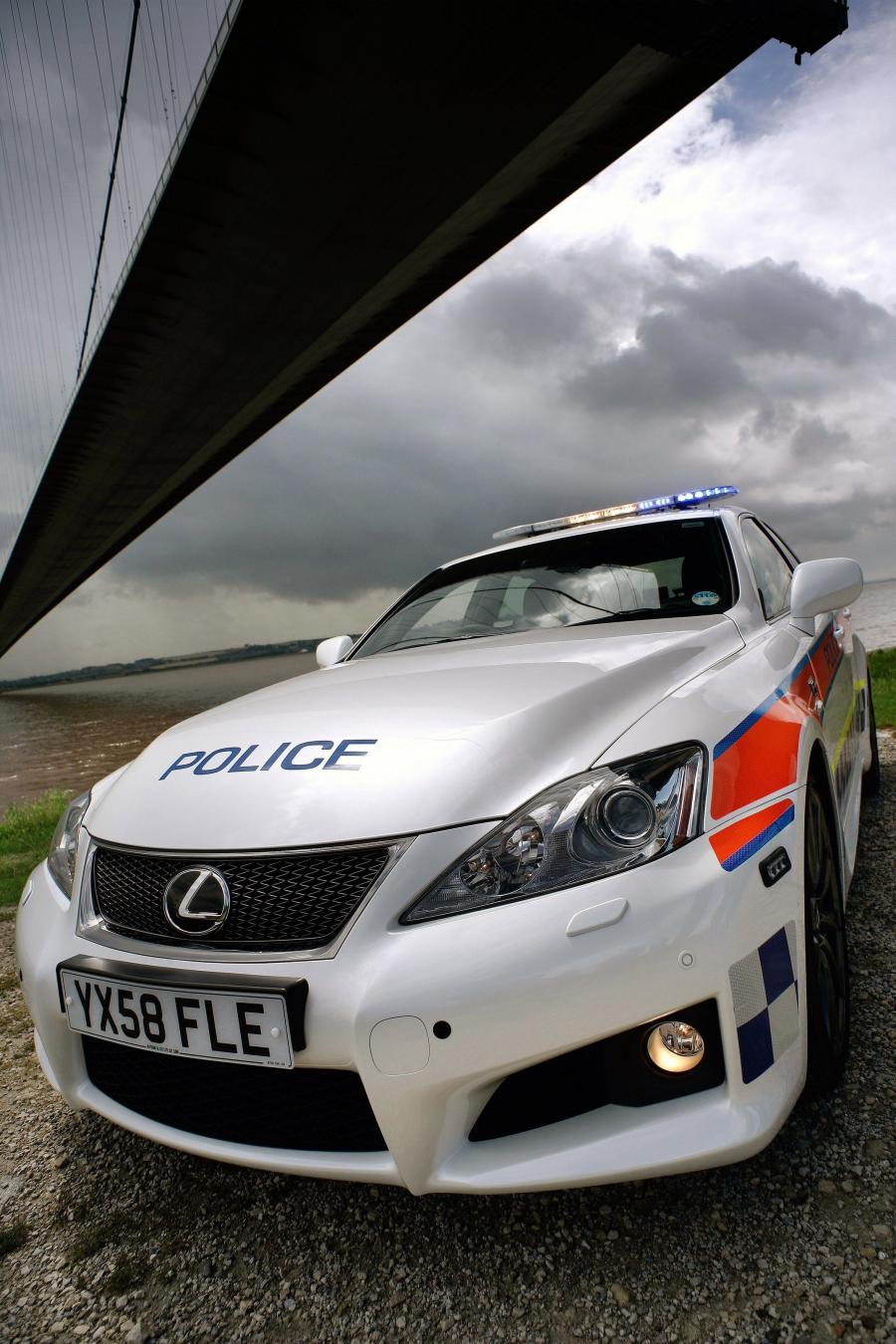  Lexus IS-F Police Car 2008 года  (UK) (фото 12 из 13)